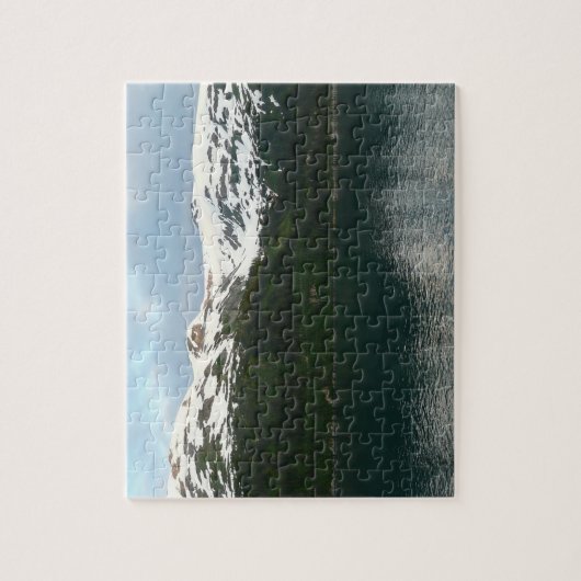 Alaskan Coast in Dusk Puzzle (Vertikal)