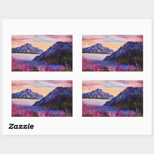 Alaskan Cotton Candy Sticker (Blatt)