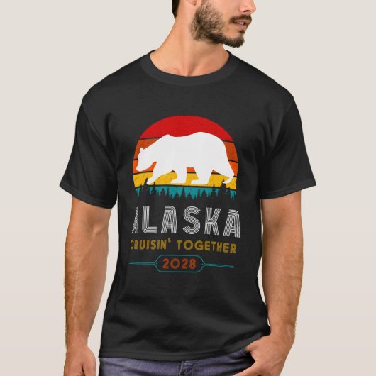 Alaskan Cruise 2028 Alaska Souvenirs Alaska Shirt (Vorderseite)