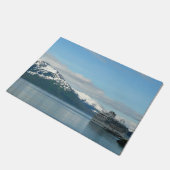Alaskan Cruise Vacation Travel Fotografie Fußmatte (Schrägansicht)
