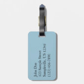 Alaskan Cruise Vacation Travel Fotografie Gepäckanhänger (Rückseite vertikal)