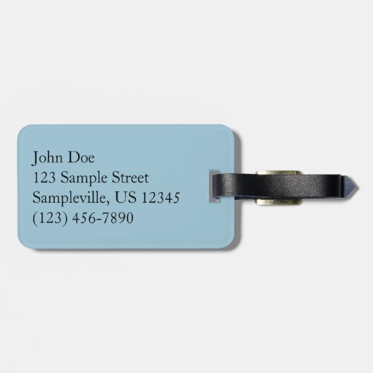 Alaskan Cruise Vacation Travel Fotografie Gepäckanhänger (Rückseite horizontal)