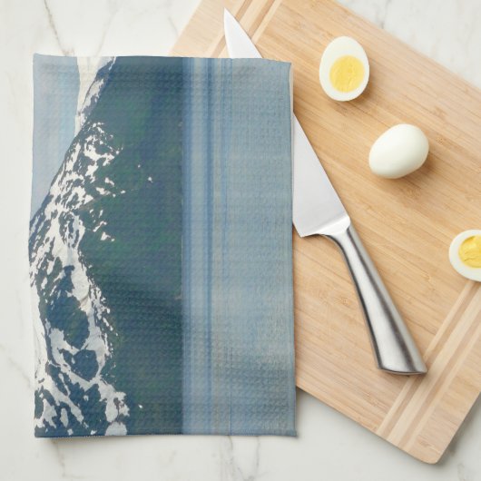 Alaskan Cruise Vacation Travel Fotografie Geschirrtuch (Viertel Falte)