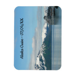 Alaskan Cruise Vacation Travel Fotografie Magnet