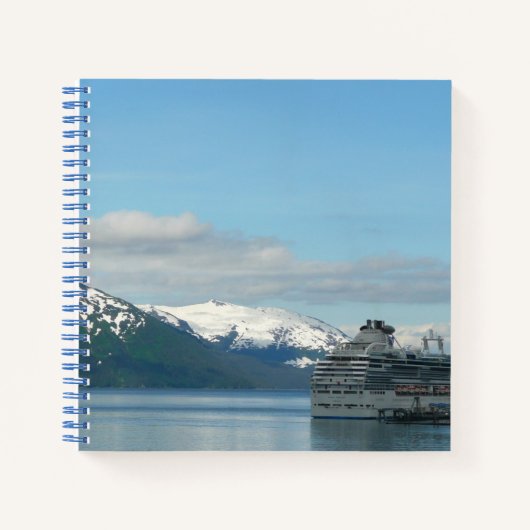 Alaskan Cruise Vacation Travel Fotografie Notizblock (Vorderseite)