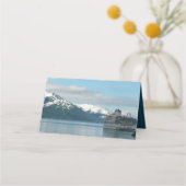 Alaskan Cruise Vacation Travel Fotografie Platzkarte (Rückseite)