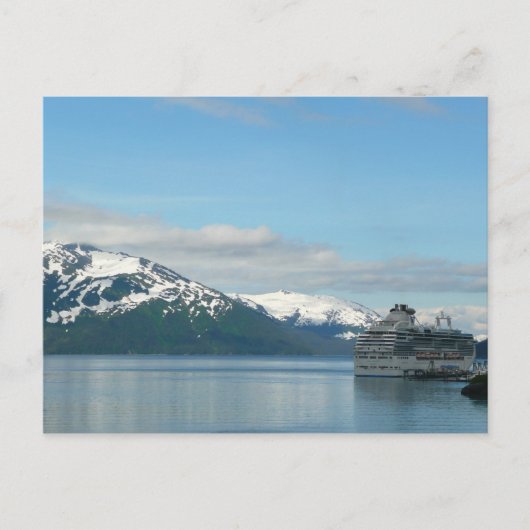 Alaskan Cruise Vacation Travel Fotografie Postkarte (Vorderseite)