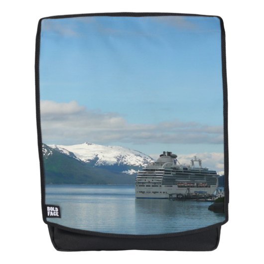 Alaskan Cruise Vacation Travel Fotografie Rucksack (Vorderseite)