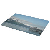 Alaskan Cruise Vacation Travel Fotografie Schneidebrett (Ecke)