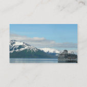 Alaskan Cruise Vacation Travel Fotografie Visitenkarte (Rückseite)