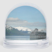 Alaskan Cruise Vacation Travel Photography Schneekugeln (Rückseite)