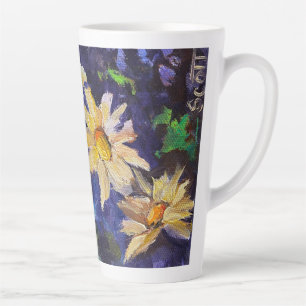 Alaskan Daisies Latte Coffee Tasse