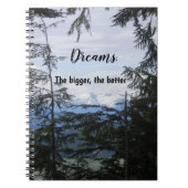 Alaskan Dreams Notebook Notizblock (Vorderseite)
