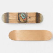 Alaskan Eagle Totem Skateboard (Horizontal)