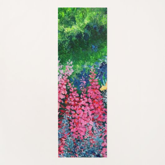 Alaskan Fall Fireweed Yoga Mat Yogamatte (Vorderseite)