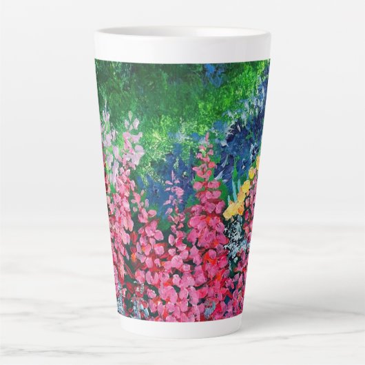 Alaskan Fireweed 17oz Latte Tasse (Vorderseite)