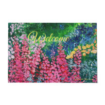 Alaskan Fireweed Doormat