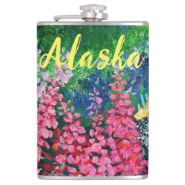 Alaskan Fireweed Flask Flachmann
