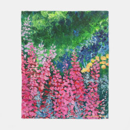 Alaskan Fireweed Fleece Blanket