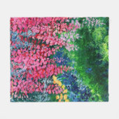 Alaskan Fireweed Fleece Blanket (Vorderseite (Horizontal))