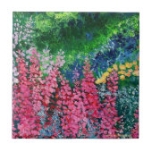 Alaskan Fireweed Keramik Tile Fliese (Vorderseite)