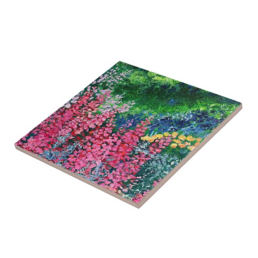 Alaskan Fireweed Keramik Tile Fliese (Seite)