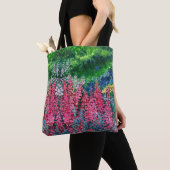 Alaskan Fireweed Leinwand Tasche (Von Nahem)