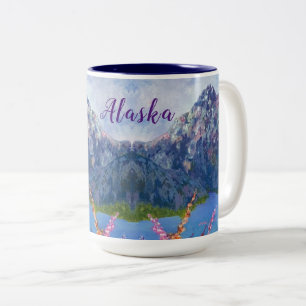Alaskan Fireweed Mountain 15oz Tasse