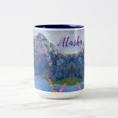 Alaskan Fireweed Mountain 15oz Tasse (Mittel)