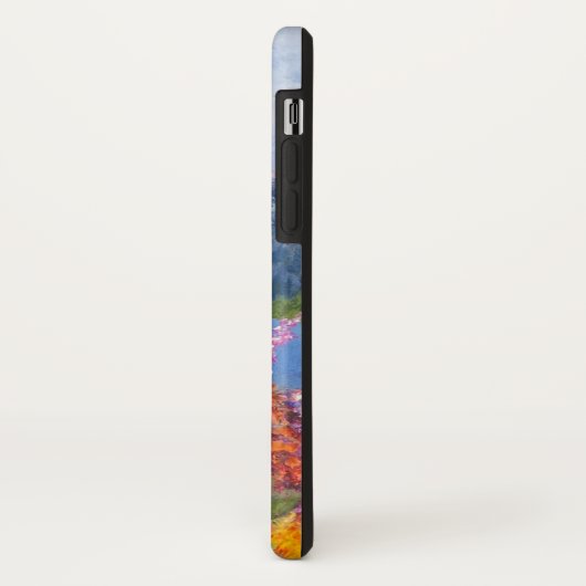 Alaskan Fireweed Mountain iPhone X harte Gehäuse Case-Mate iPhone Hülle (Hinten/Links)