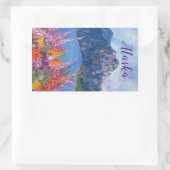 Alaskan Fireweed Mountain Sticker (Tasche)