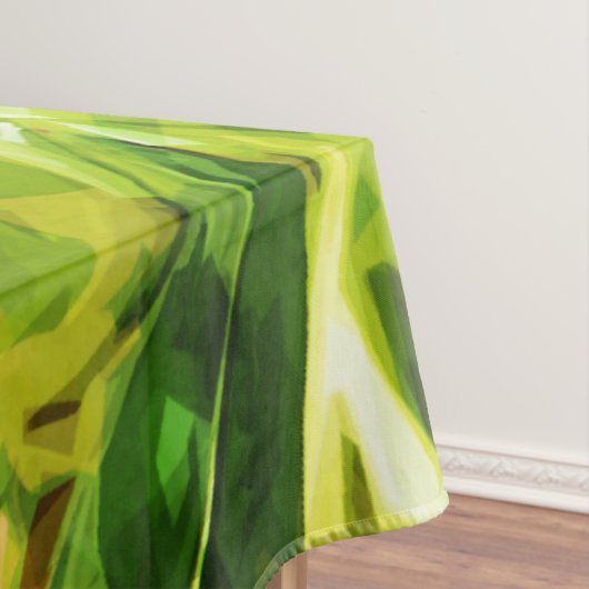 Alaskan Fireweed Pink Wildblume Abstrakt Tischdecke (Beispiel)