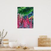 Alaskan Fireweed Poster (Küche)