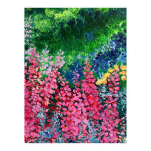 Alaskan Fireweed Poster