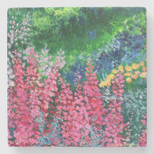 Alaskan Fireweed Stone Untersetzer (Vorderseite)