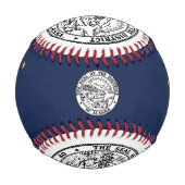 Alaskan Flag, Alaska sport / Baseball Balls (Rückseite)