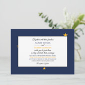 Alaskan Flag, Flagge von Alaska Wedding Einladung (Stehend Vorderseite)