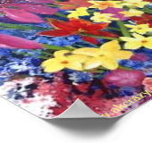 Alaskan Floral Explosion Matte Poster (Ecke)
