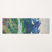 Alaskan Floral Mountain Yoga Mat Yogamatte (Vorderseite (Horizontal))