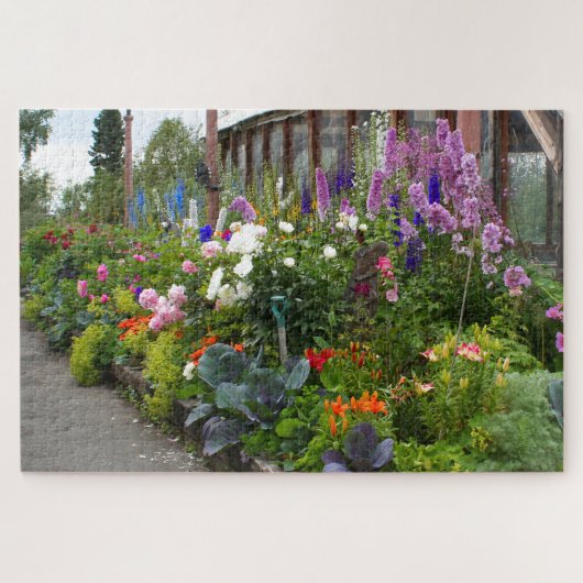 Alaskan Gartenbett Puzzle (Horizontal)