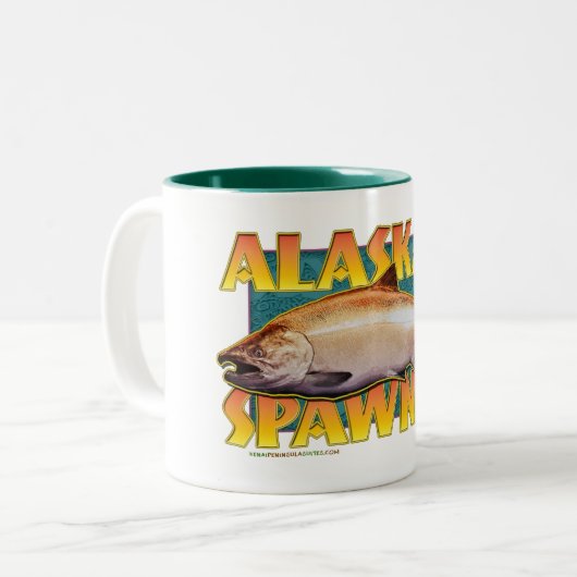 Alaskan gelaicht zweifarbige tasse (Vorderseite Links)