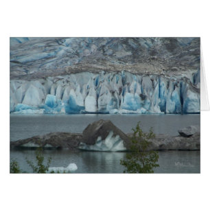Alaskan Glacier Blank Greeting Cards