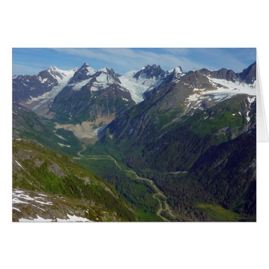 Alaskan Glacier Carved Valley (Vorderseite (Horizontal))