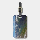 Alaskan Glacier Carved Valley Gepäckanhänger (Vorderseite vertikal)