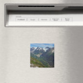 Alaskan Glacier Carved Valley Magnet (In Situ (Geschirrspüler))