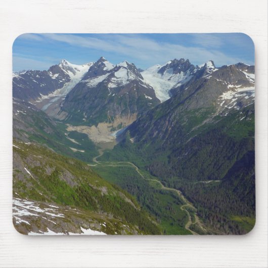 Alaskan Glacier Carved Valley Mousepad (Vorne)