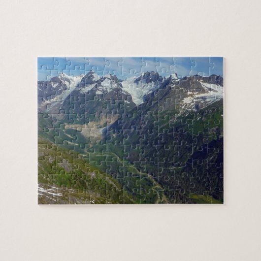 Alaskan Glacier Carved Valley Puzzle (Horizontal)