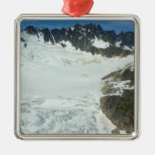 Alaskan Glacier Landschaftlich Travel Landschaft Ornament Aus Metall (Vorne)
