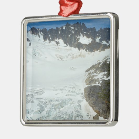 Alaskan Glacier Landschaftlich Travel Landschaft Ornament Aus Metall (Links)