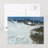 Alaskan Glacier Landschaftlich Travel Landschaft Postkarte (Vorne/Hinten)